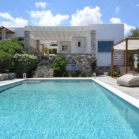 Villa Executive Paros 4 Bedrooms Island Spirit Amazing Sea Views&private Pool Ampelas *