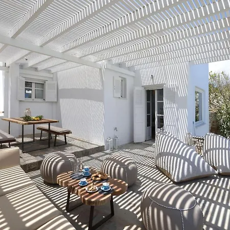 Executive Paros 4 Bedrooms Island Spirit Amazing Sea Views&private Pool Ampelas Villa
