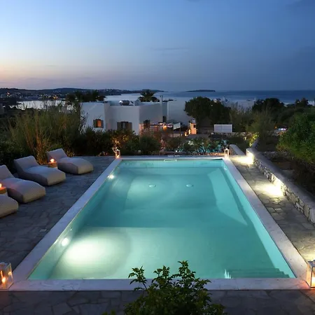 Executive Paros 4 Bedrooms Island Spirit Amazing Sea Views&private Pool Ampelas Villa *