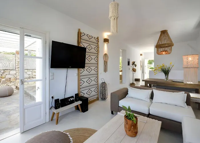 Villa Executive Paros 4 Bedrooms Island Spirit Amazing Sea Views&private Pool Ampelas *