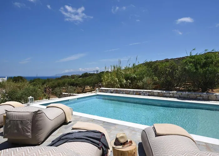 Executive Paros 4 Bedrooms Island Spirit Amazing Sea Views&private Pool Ampelas Isterni (Paros)